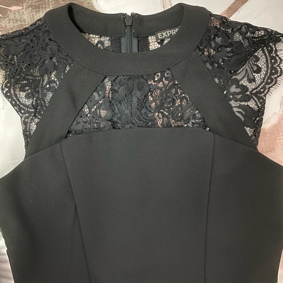Express Black Dress - Picture 3 of 4
